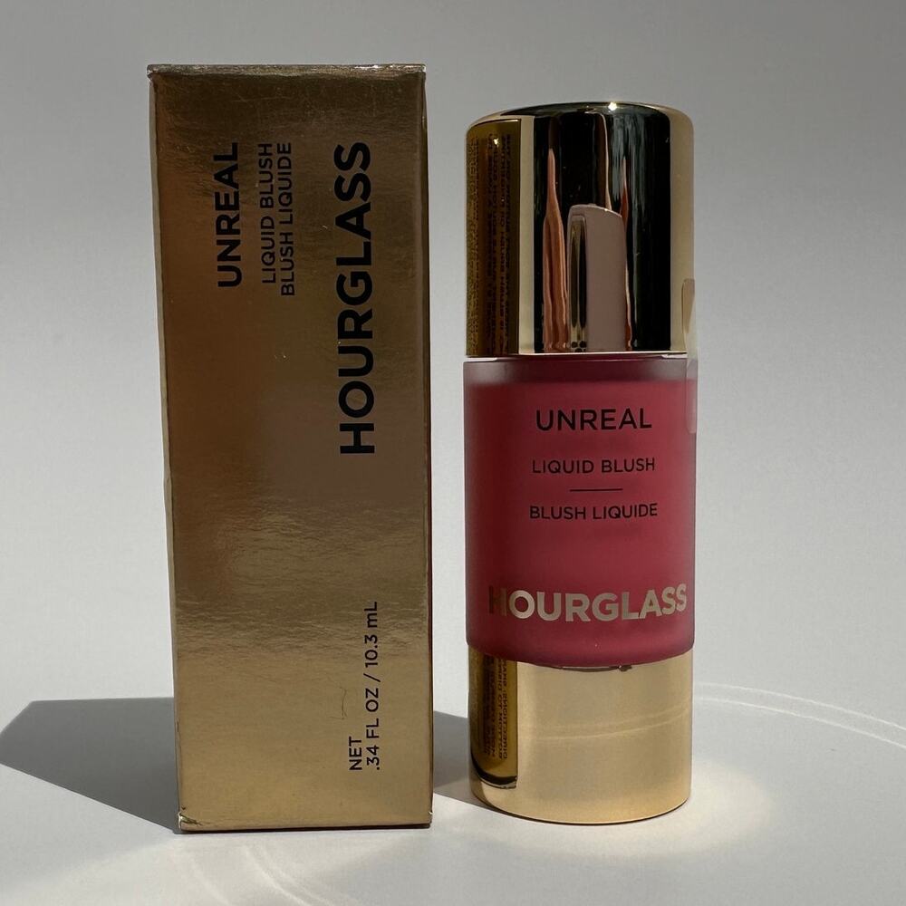 Hourglass Unreal Liquid Blush Whim Bright Pink BNIB .34 oz / 10.3 mL Serum